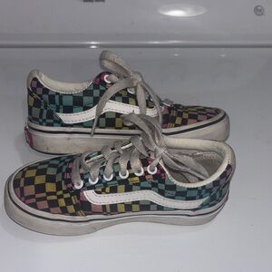 Girls vans rainbow size 11